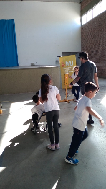 “Transitando la miniciudad”: capacitación para niños de nivel inicial y primario