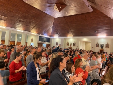 “Jesucristo ha cambiado mi vida, pasé de una superficial a una con sentido”, dijo el nuevo párroco José Ignacio Defagot