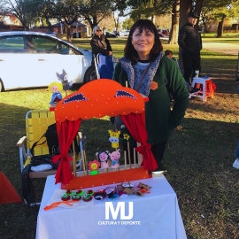 Primera feria artística trashumante en Marcos Juárez