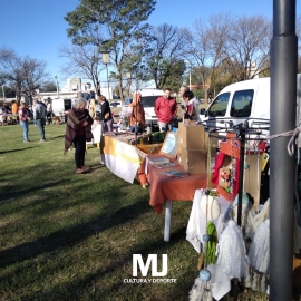 Primera feria artística trashumante en Marcos Juárez
