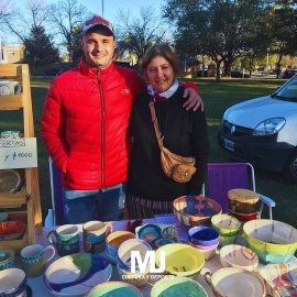 Primera feria artística trashumante en Marcos Juárez