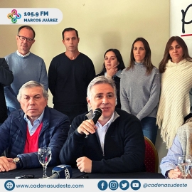 Llaryora: “Voy a construir la residencia estudiantil en Marcos Juárez”