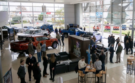 Giorgi presentó la Nueva Ranger en su showroom de Puerto Norte