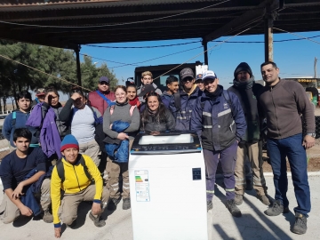Cooperativa G.I.R recibió un lavarropas por parte de la gestión municipal