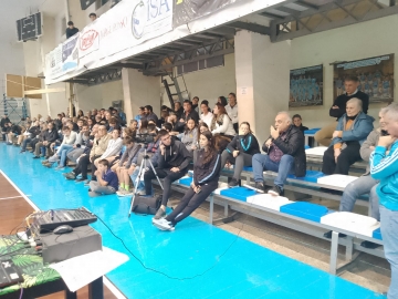 San Martín realizó la presentación oficial del plantel de primera división que representará al club en el Torneo Pre Federal 2023 de básquet