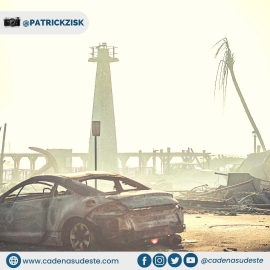 “Conocía la ciudad perfectamente pero cuando entré no podía decir dónde estaba parado”, dijo Patrick Zisk sobre los incendios en Hawái
