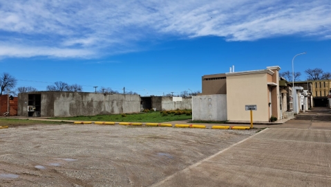 Se inauguró el nuevo ingreso a la zona sur del cementerio San Roque