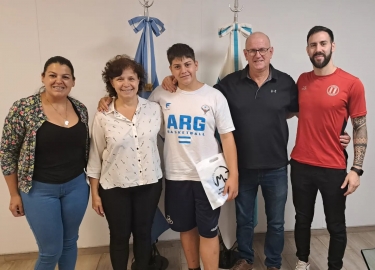 El marcosjuarense Julián Martinez integrará la Selección Argentina de Básquet con discapacidad intelectual