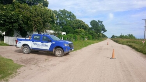 Distintos operativos de la Patrulla rural en localidades de la región