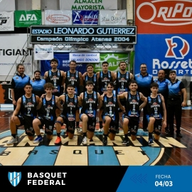 San Martín continúa sumando victorias en el Torneo federal de básquet