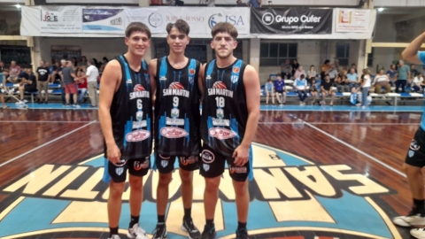 San Martín continúa sumando victorias en el Torneo federal de básquet
